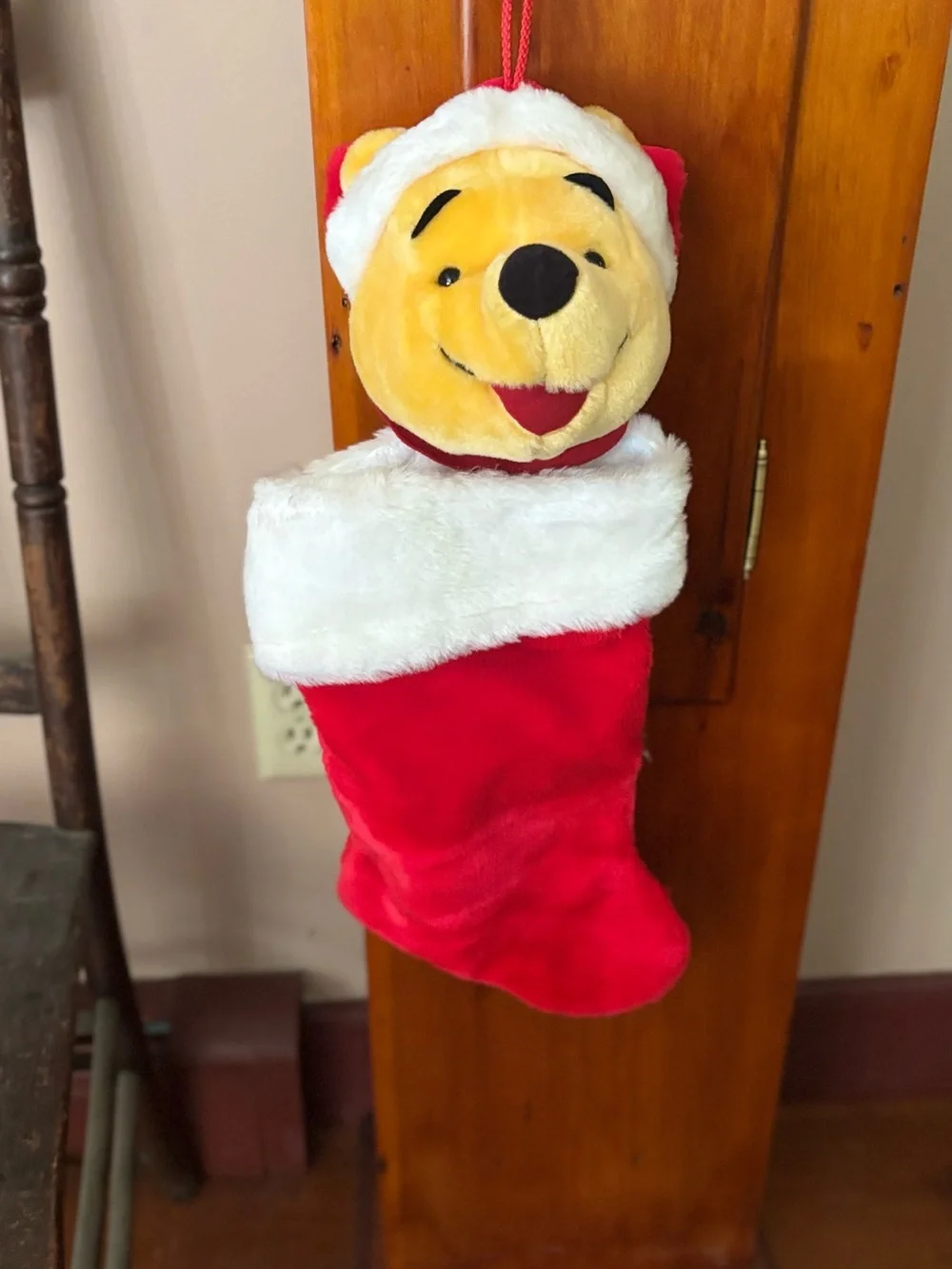 Winnie the Pooh Christmas stocking